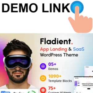 Fladient - App & SaaS WordPress Theme
