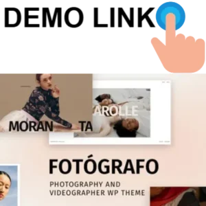 Fotógrafo - Photography Video Production WordPress Theme