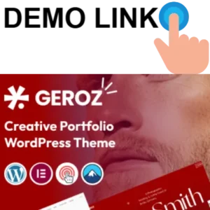 Geroz - Creative Portfolio & Digital Agency WordPress Theme