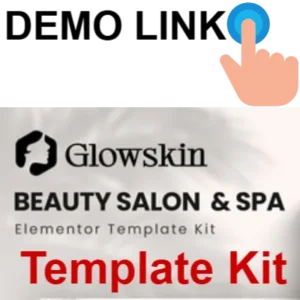 Glowskin - Beauty Salon & Spa Elementor Template Kit