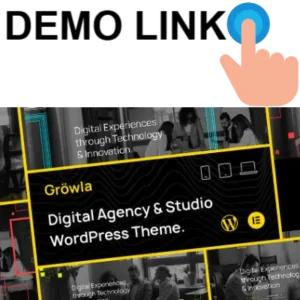 Gröwla - Digital Agency & Studio WordPress Theme