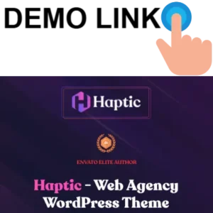 Haptic - Web Design Agency WordPress Theme