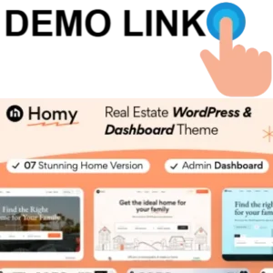 Homy - Real Estate WordPress Theme