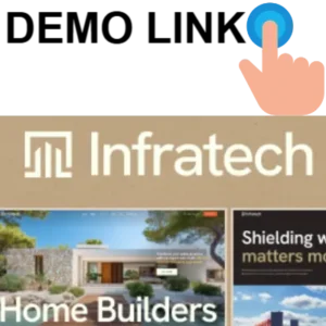 Infratech - Construction Building & Contractor WordPress Theme