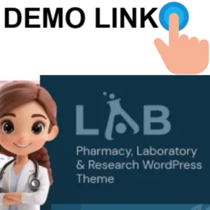 Lab - Pharmacy, Laboratory & Research WordPress Theme