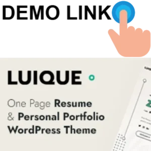 Luique - Personal Portfolio WordPress Theme