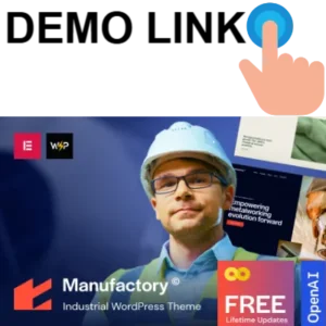 Manufactory - Industrial WordPress Theme