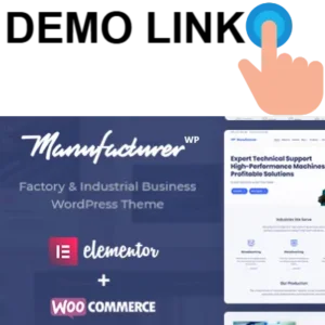 Manufacturer - Factory and Industrial WordPress Theme
