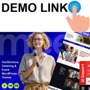 Meetx - Conference, Catering & Event WordPress Theme