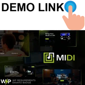 Midi - Sound & Music School WordPress Theme