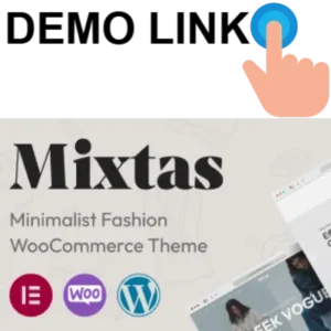 Mixtas - Minimalist Fashion WooCommerce Theme