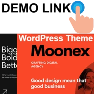 Moonex - Agency & Portfolio WordPress Theme