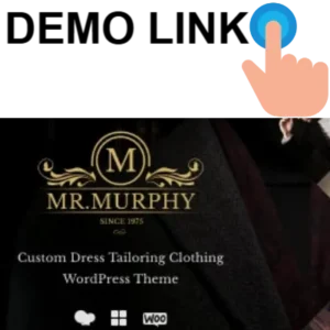 Mr. Murphy - Dress Making & Tailor WordPress Theme