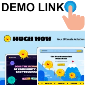 MuchWow - Meme coin ICO and Crypto WordPress Theme