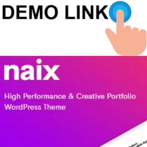 Naix - Creative & High Performance Portfolio WordPress Theme
