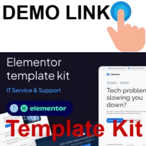 Nexolve - IT Service & Support Elementor - Template Kit