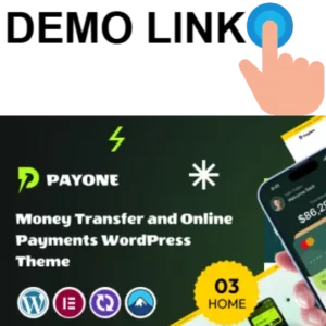 PayOne - Money Transfer & Online Payments With Banking WordPress Theme