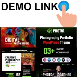 Photia - Photography Portfolio WordPress Theme