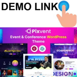 Pixvent - Event and Conference WordPress Theme