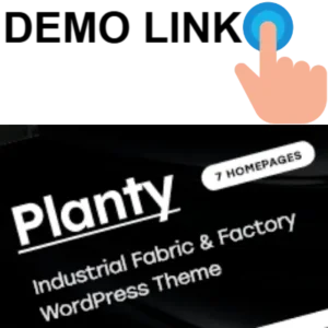 Planty - Fabric & Factory WordPress Theme