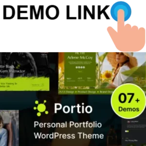 Portio - Personal Portfolio Resume WordPress Theme