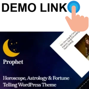 Prophet - Horoscope, Astrology & Fortune Telling WordPress Theme