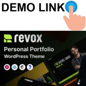 Revox - Personal Portfolio WordPress Theme