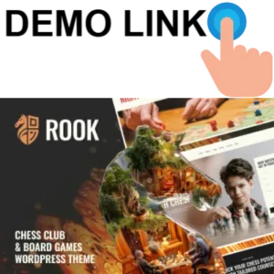 Rook - Chess Club & Board Games WordPress Theme