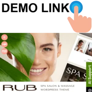 Rub - Spa Salon, Massage & Wellness WordPress Theme