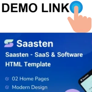 Saasten - SaaS & Software Landing WordPress Theme