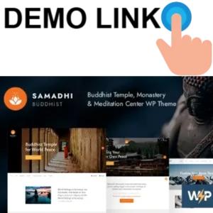 Samadhi - Oriental Buddhist Temple WordPress Theme