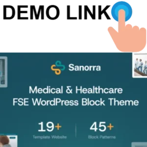 Sanorra – Medical & Healthcare FSE WordPress Block Theme