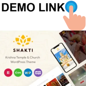 Shakti - Ashram & Religion Krishna Temple WordPress Theme