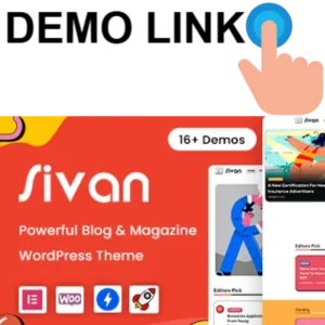 Sivan - Blog & Magazine WordPress Theme