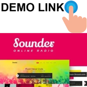 Sounder - Online Internet Radio Station WordPress Theme