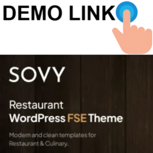 Sovy – Restaurant Gutenverse FSE WordPress Block Theme
