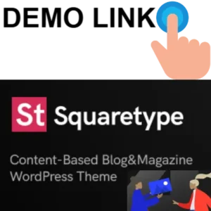 Squaretype - Modern Blog WordPress Theme