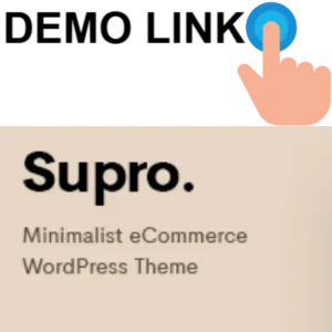 Supro - Minimalist AJAX WooCommerce WordPress Theme