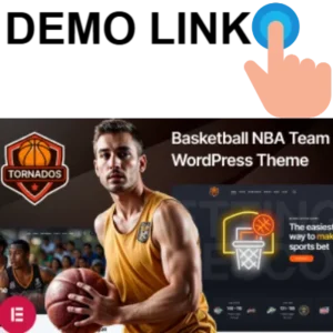 Tornados - Basketball NBA Team WordPress Theme