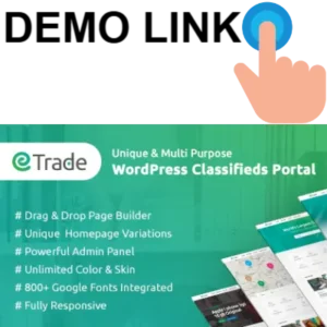 Trade - Modern Classified Ads WordPress Theme