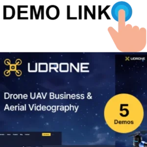 Udrone - Drone UAV Business & Aerial Videography WordPress Theme