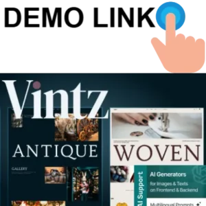 Vintz - Local Tourist Antique Shop WordPress Theme