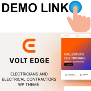 VoltEdge - Electrician Electrical Repair WordPress Theme