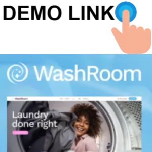Washroom - Laundry & Clothes Dry Cleaning WordPress Theme