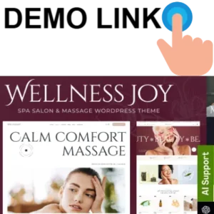 Wellness Joy - Spa Salon & Massage Beauty WordPress Theme