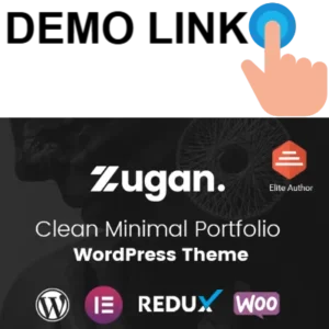 Zugan - Minimal Portfolio WordPress Theme